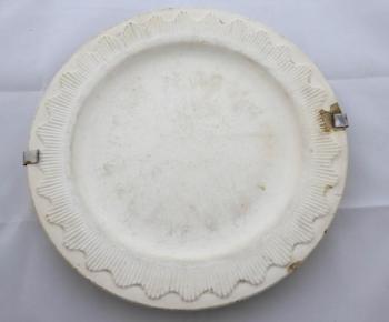 Plate with embossed rim - Teinitz 1830 - 1866