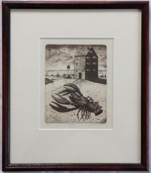 Jindrich Pilecek - Crayfish, in frame