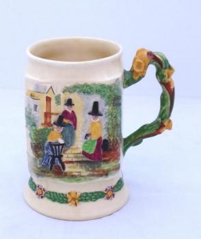 Tankard with characters and melody - Llwyn On, Sto