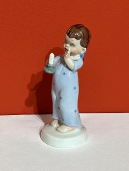 Porcelain Girl Figurine - Royal Dux - 1936