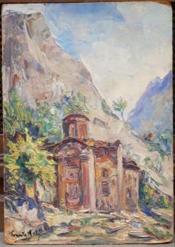 Oil Painting - cardboard - Franta Malý - 1940