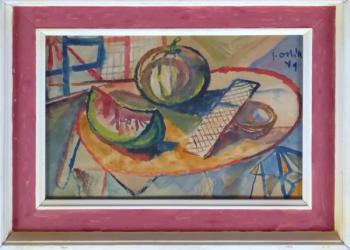 Jan Orlik - Still life with melons
