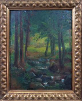Forest Landscape - Karel Rampl - 1924