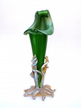 Vase - iridescent glass - Loetz - 1907