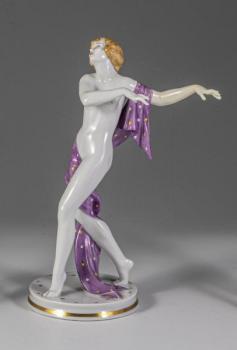 Porcelain Dancer Figurine - Rosenthal, Gustav Oppel - 1929