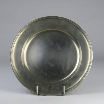 Pewter Plate - tin - 1810