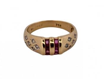 Ladies' Gold Ring - gold, diamond - 1940