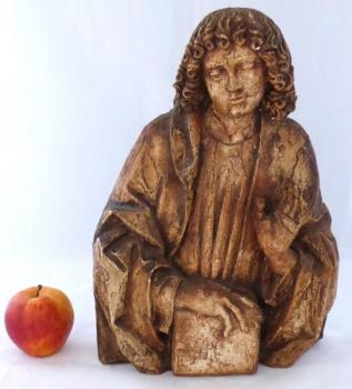 Saint John the Evangelist - patinated plaster