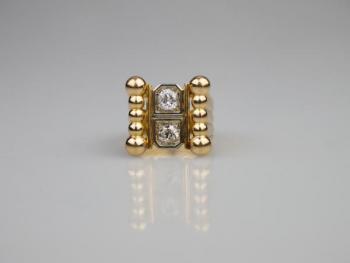 Ring - gold, diamond - 1960