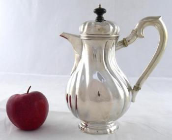 Silver teapot - Julius Christian Möhl, Dresden