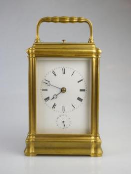 Clock - brass, glass - 1860