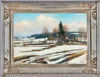 Winter Landscape - Gustav Macoun (1892-1934) - 1920