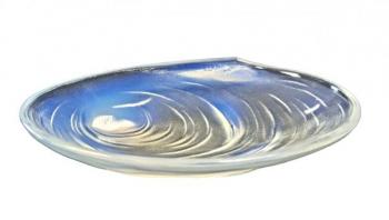 Glass Dish - opal glass - 1920