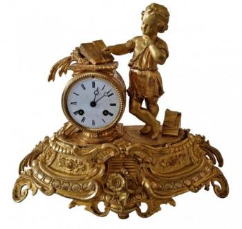 Clock - bronze - 1849