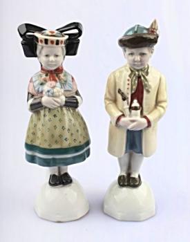 Pair porcelan statuettes - Oeslau