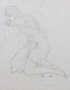 Drawing - Hugo Hodina Hodiener (1886 - 1945) - 1919