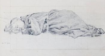 Drawing - Hugo Hodina Hodiener (1886 - 1945) - 1920