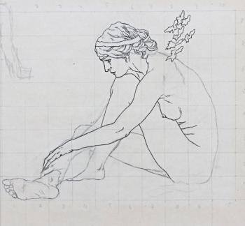 Drawing - Hugo Hodina Hodiener (1886 - 1945) - 1920