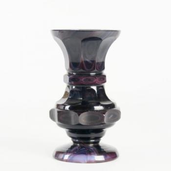Vase - glass, lithyalin - 1920