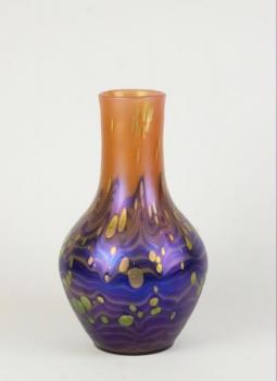Vase - iridescent glass - Johann Loetz Witwe - 1905