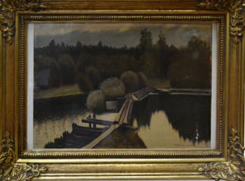 Landscape - Fjodor Ivanovi Melnikov (1892-1979) - 1960