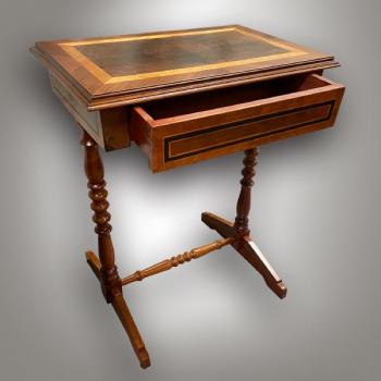 Small Table - beech wood, ebony wood - 1850