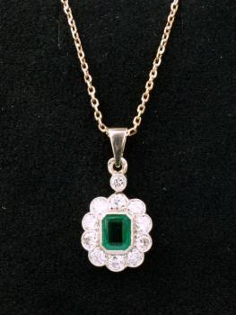 Pendant - crystal, gold - 1935