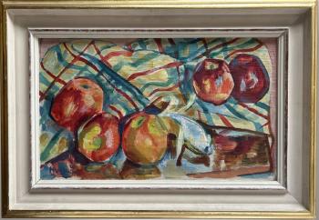 Still Life with Fruit - Alexandr Vladimír Hrska (1890 – 1954) - 1937