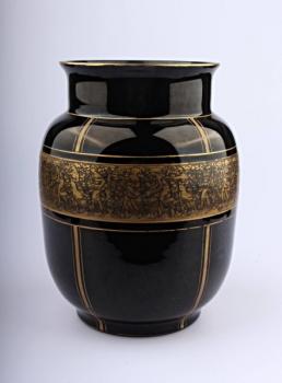 Vase - glass violet - 1920