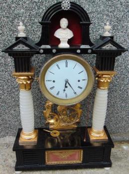 Column Mantel Clock - 1840