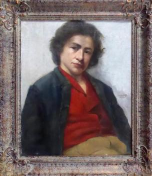 Portrait - canvas - 1895
