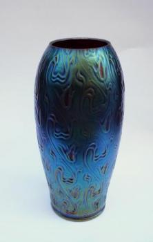 Vase - iridescent glass - 1910