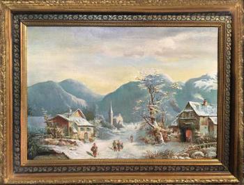 Winter Landscape - 1900