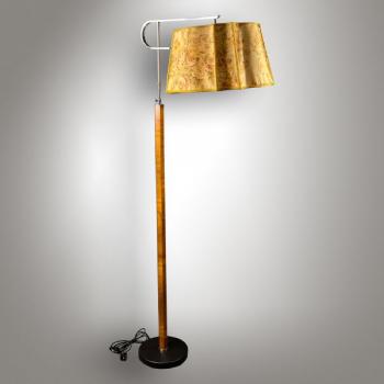 Floor Lamp - chrome, metal - 1925