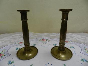 Pair of Candlesticks - brass - 1930
