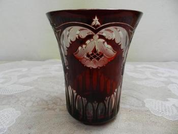 Vase - glass - 1850