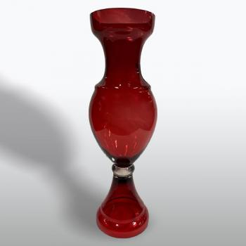 Vase - ruby glass - Friedrich Egermann (1777 - 1864) - 1995