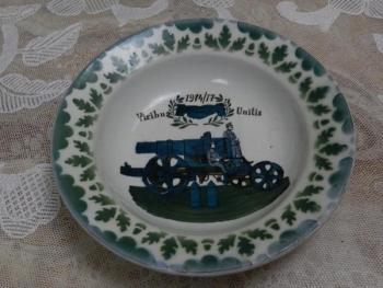 Soup Plate - porcelain, painted porcelain - 1917