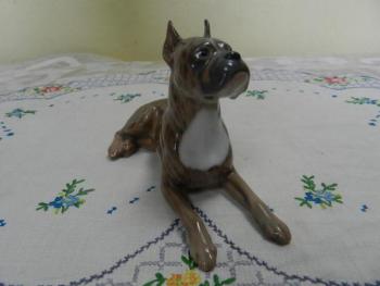 Porcelain Dog Figurine - porcelain - 1930