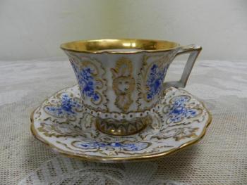 Cup and Saucer - porcelain - 1847