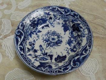 Plate - porcelain - A. Nowotny / Stará Role - 1860