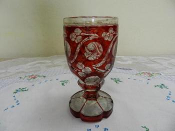 Glass - glass, ruby glass - 1825