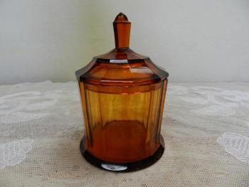 Glass Jar - glass, cut glass - 1930
