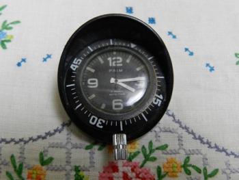 Miniature Clock - metal - 1950