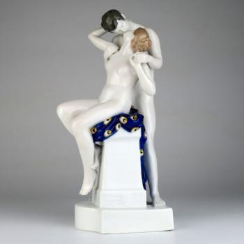 Lovers - white porcelain - 1924