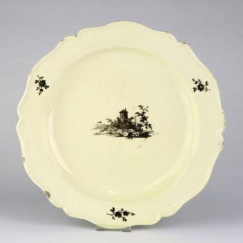 Decorative Plate - stoneware - 1790