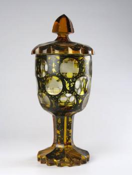 Glass Goblet - clear glass - 1840