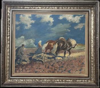 Horse - canvas - 1945
