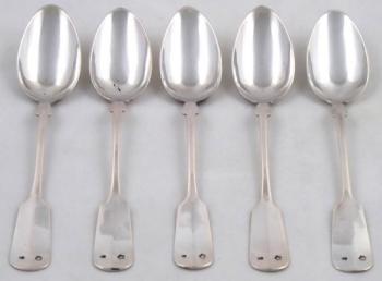 Pollak Alfred, Prague - Five Silver Spoons
