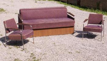 Sofa Set - chrome - 1950